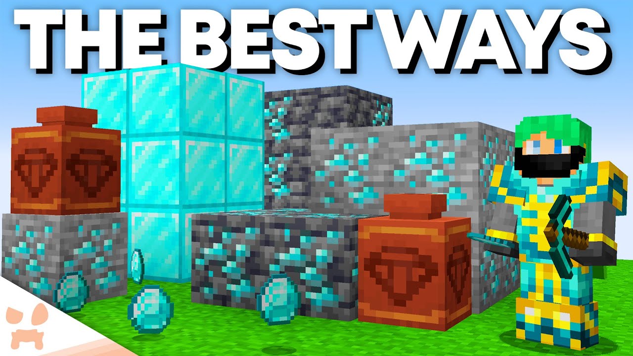 The NEW BEST WAYS To Find Diamonds In Minecraft! - YouTube