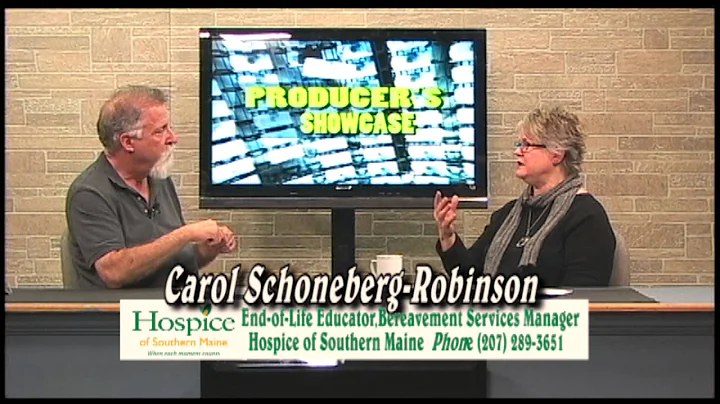 PRODUCERS SHOWCASE Guest Carol Schoneberg-Robin......