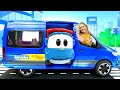 Видео для детей — Микроавтобус из Плей До — Мультики про машинки и пластилин Play Doh
