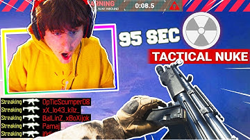 95 SEC NUKE W/ THE BEST MP5 CLASS SETUP IN MODERN WARFARE!
