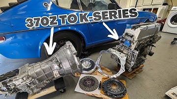 Honda K24 with Nissan Transmission will be AWESOME | Collins Adapter