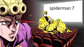 Giorno Kills Dio While He Watches Spiderman 7
