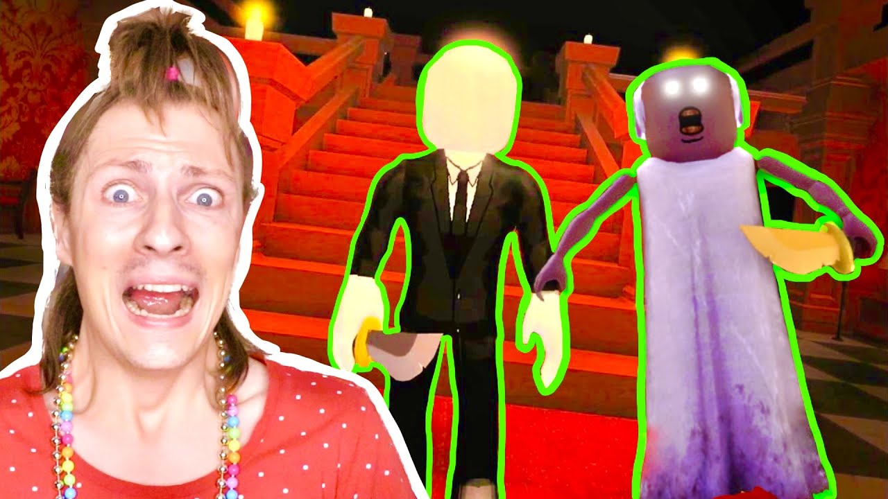 Le RETOUR du JEU des PSYCHOPATHES pour HALLOWEEN ! Roblox Fuis le Tueur - Nadège Candle