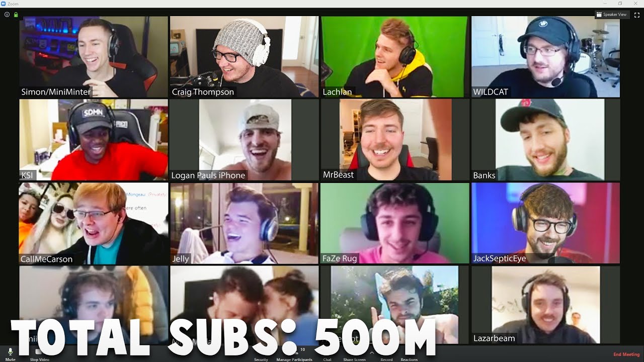 Youtubers Chat Room