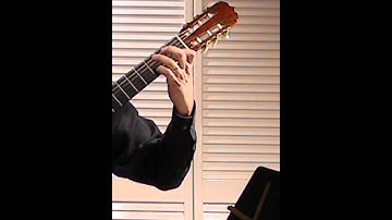 Etude in A minor - Dionisio Aguado - Beginner