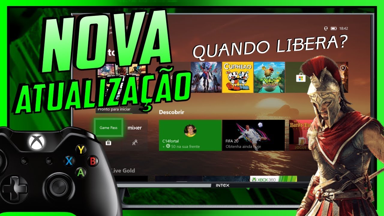NOVA ATUALIZA O XBOX ONE MAIS DETALHES E LIBERA O CONTE DO GR TIS Nova atualiza o xbox one mais detalhes e libera o conte do gr tis