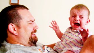 Baby and Daddy Funny Moments - Funniest Baby Video