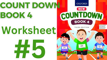 worksheet class 4| Worksheet 5|countdown book 4 Worksheet  5| class 4 worksheet 5@ytacademy198