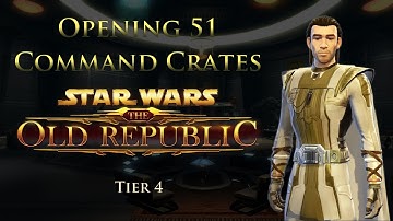 SWTOR: Opening 51 More Tier 4 Command Crates! (Sage)