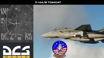 [CAUTION SPOILER] DCS F14 Training Day - Jester AI LANTIRN Mission | FLIR Footage | Complete Mission