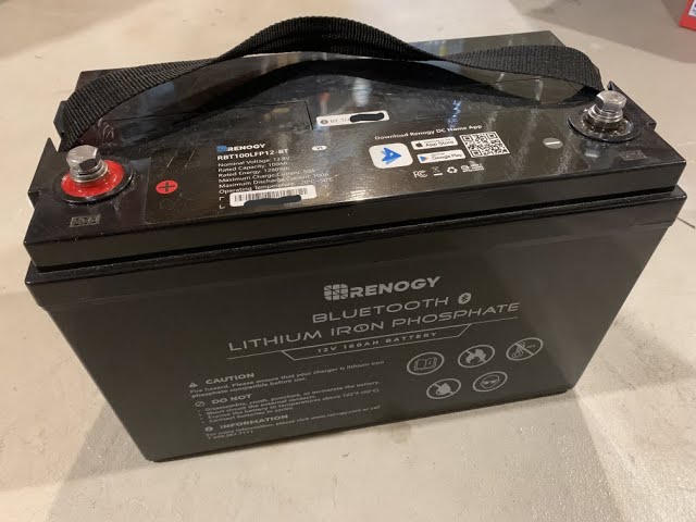 Renogy LiFePO4 100AH Bluetooth Battery Teardown Repair 