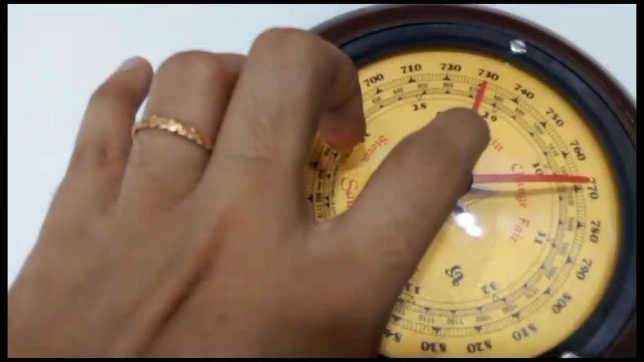 How to use//Barometer YouTube