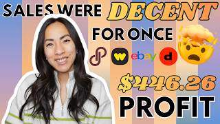 FINALLY - Sales Didn't Suck! What Sold on Poshmark, eBay, Depop, and Whatnot (Part-Time Reseller)