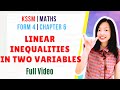 2021 KSSM Form 4 Maths Chapter 6 : Linear Inequalities In Two Variables | Ketaksamaan Linear Dalam..