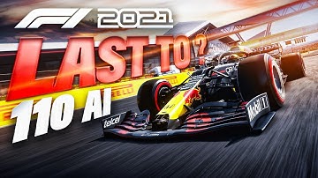 F1 2021 GAMEPLAY: LAST TO FIRST 110% AI Silverstone
