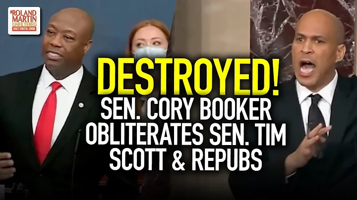 Destroyed! Sen. Cory Booker Obliterates Sen. Tim S...