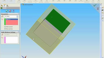Solidworks 2007 Tutorial videos 19 Shell