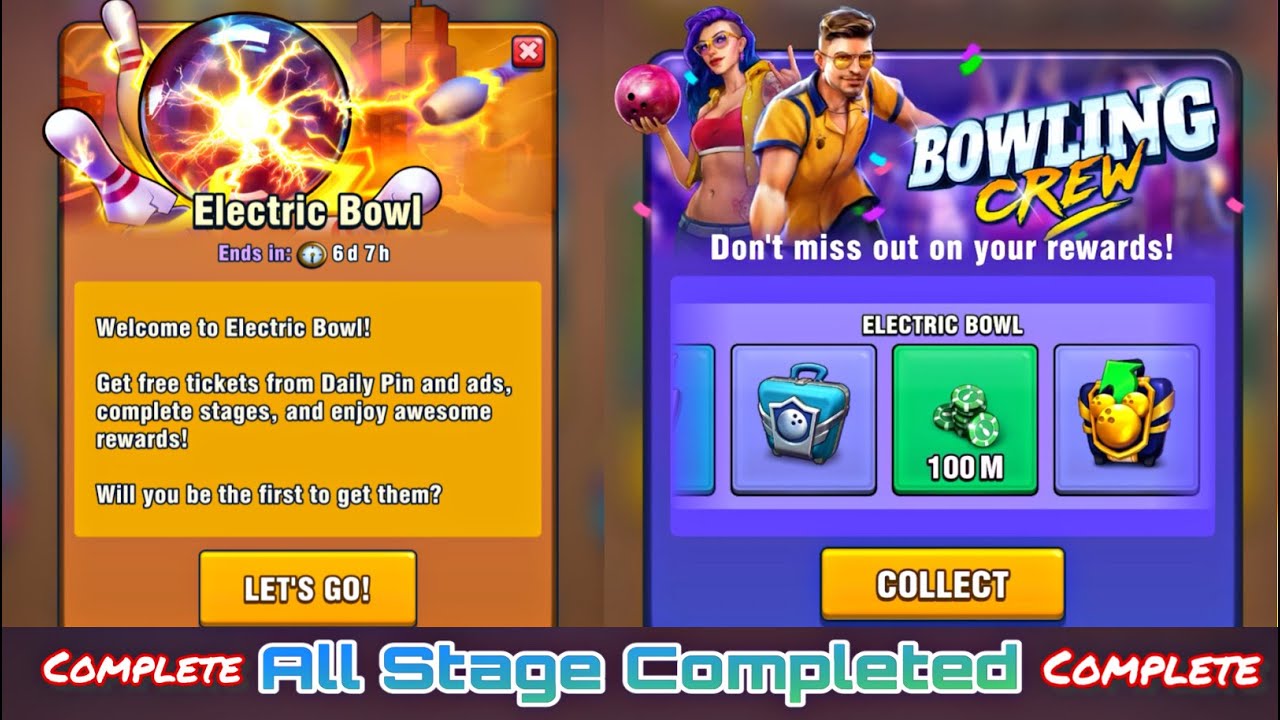 Electric Bowl New Event Bowling Crew 