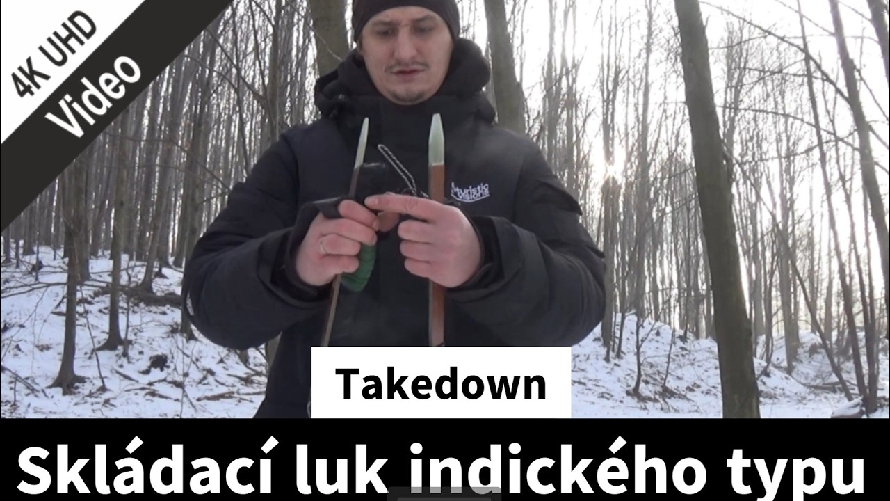 Indický takedown jezdecký luk Erenhill – Skládací síla bez kompromisů | Test střelby