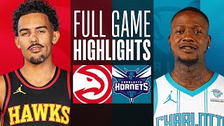 Atlanta Hawks vs. Charlotte Hornets Full Game Highlights | Oct 25 | 2023 NBA Preseason