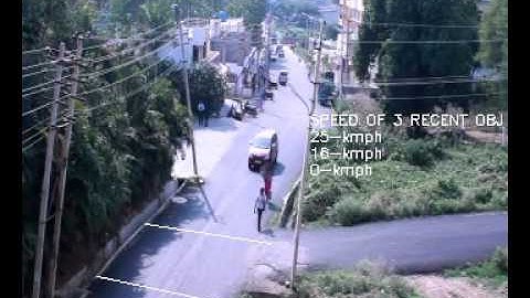 Vehicle speed detection using video analytics - Part 2