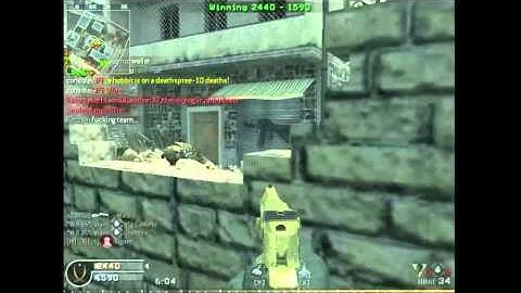 TDM on Crash with insane killstreak!