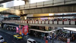 Bangkok Thailand City Traffic Crowd 2021
