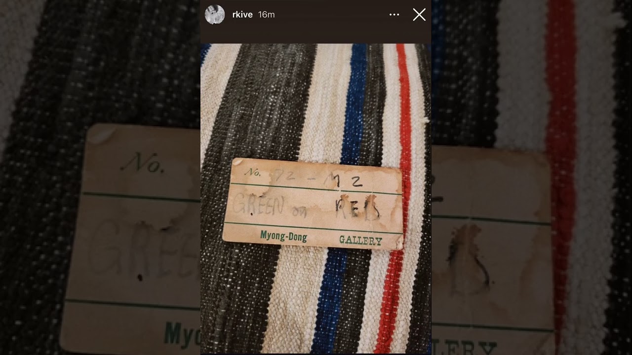 Rm’s Instagram Story 5/6/22/🖤❤️| 