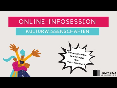 Online-Session „Kulturwissenschaften“ mit Ella und Jana