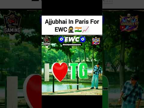 Ajjubhai In Paris🥷🚨📈#freefire #fozyajay #tgesports #totalgaming #ewc #ajjubhai #ffnews #ffesports