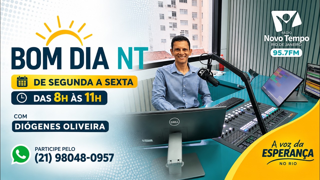 Rádio Novo Tempo ao Vivo | 95,7 Fm Rj  (26/08/2026)