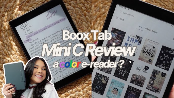 A full color e-reader? 😱🎉 #boox #unboxing #ereader #booktube 