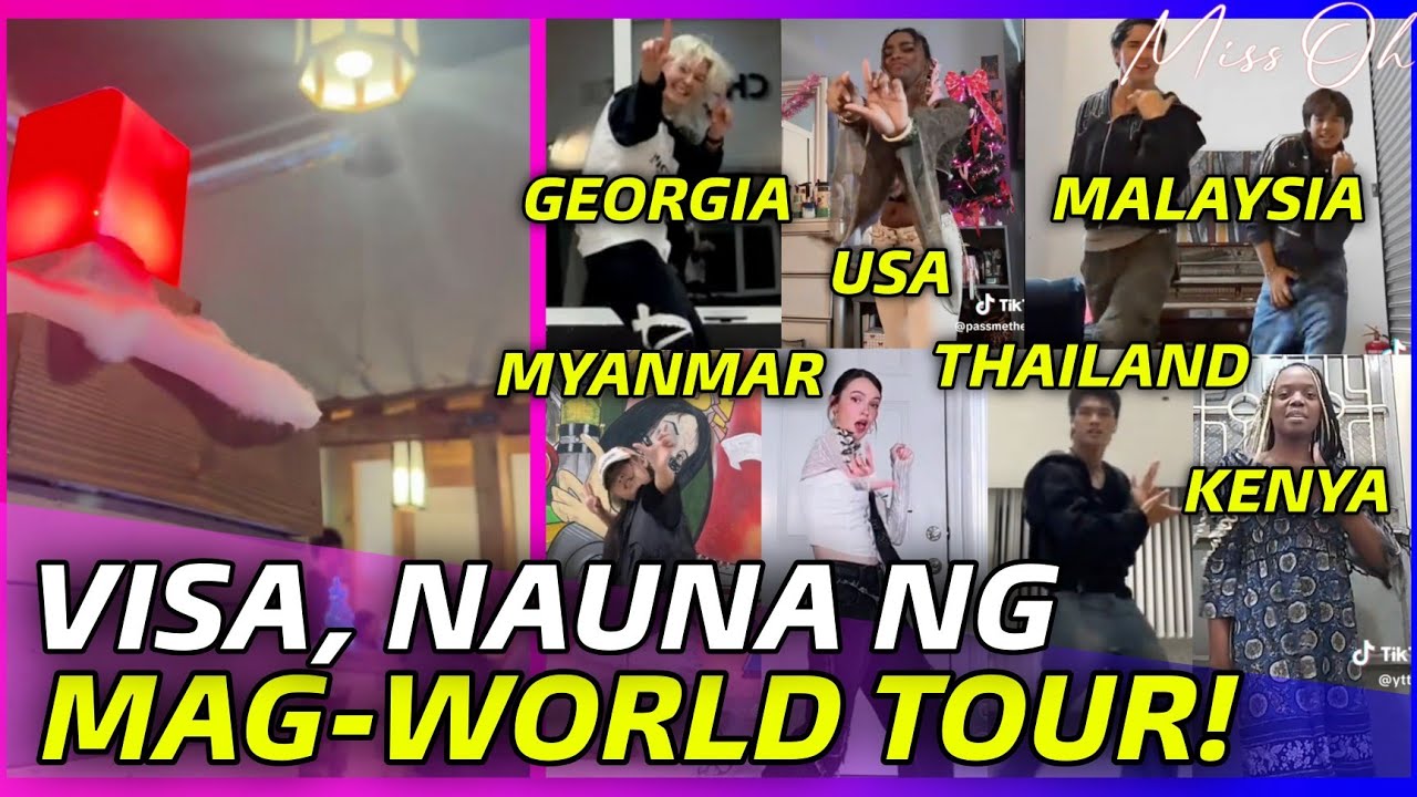 SB19's SHOOTING FOR THE STARS played in a NEW YORK RESTO! Plus VISA in MANY DIFFERENT COUNTRIES! 