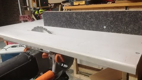 Build a simple tablesaw in 30 minutes