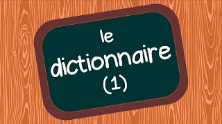 vocabulaire ou dictionnaire