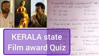 Kerala film awards QUIZ game for Psc | Current affairs 2023 July #ldc2024 #gk #malayalam screenshot 1