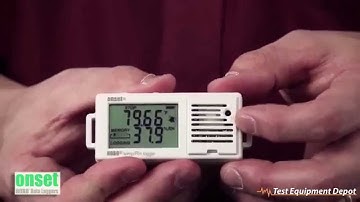 Onset- UX100-003 HOBO Temperature/Relative Humidity Data Logger