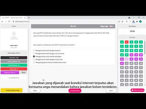 Sinkronisasi Jawaban - Petunjuk Ujian Labmedik