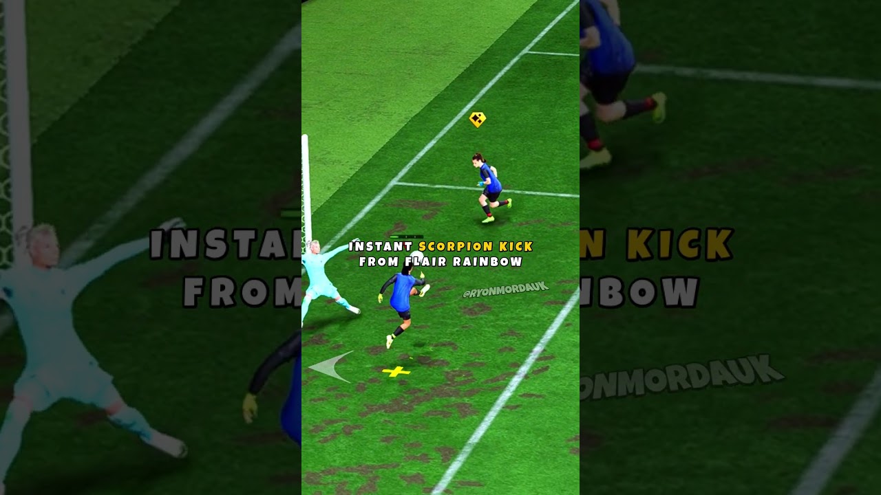 Flair Rainbow into Scorpion Kick Pass - EA FC 24 Skills