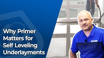 Why Primer Matters for Self Leveling Underlayments