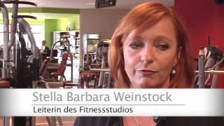 Memon im Fitnesstudio