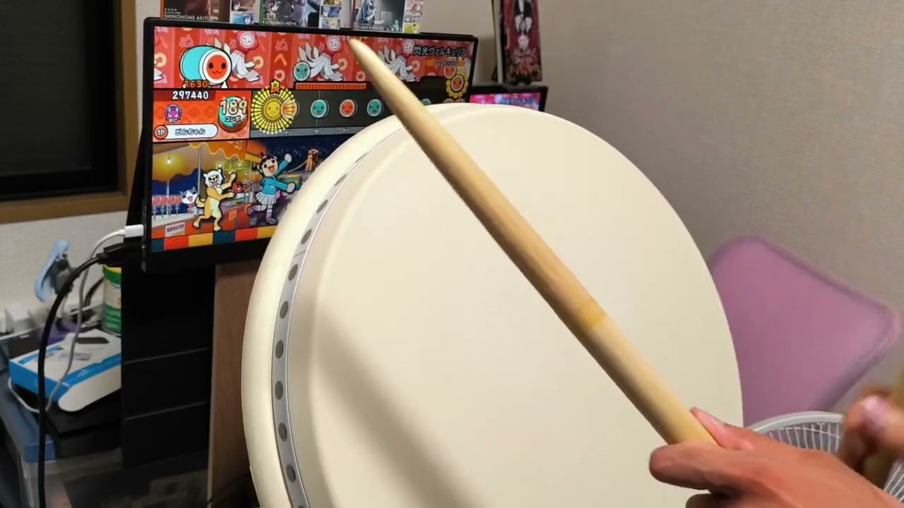 おうち太鼓の音色の音ズレを直しました - YouTube