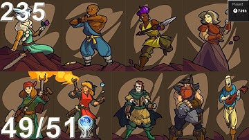 Crypt of the Necrodancer - All Chars Low% Attempts Day 29 (PB: 4th Character)[235]