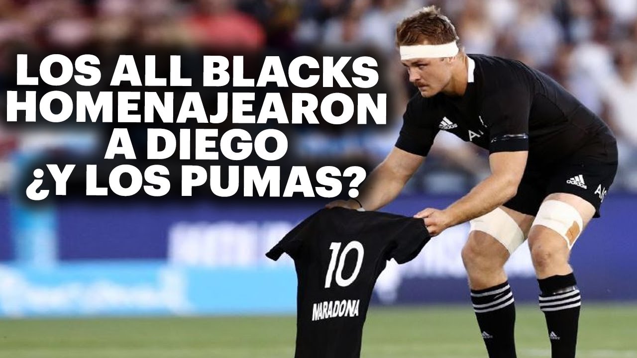 LOS PUMAS no quisieron hacerle un HOMENAJE a MARADONA? - YouTube