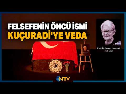 NTV 10/04/2026 Farewell to Kuçuradi, a Leading Name in Philosophy DD