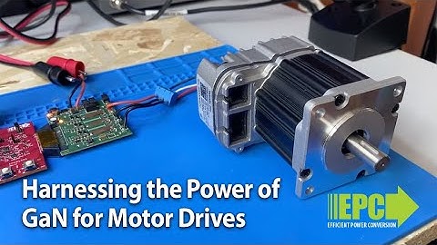How to Reduce Audible Noise in Motor Drive Designs Using GaN Transistors and ICs