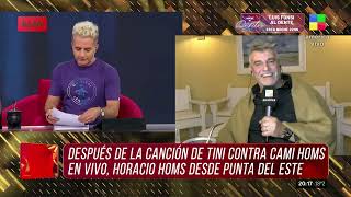 El papá de Cami Homs habla de la canción de Tini Stoessel contra su hija