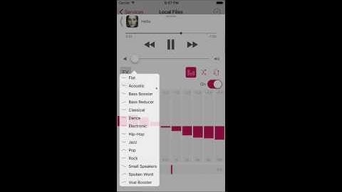 iFiles 2 Audio Player with FLAC support and equalizer