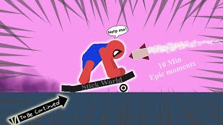10 Min Best falls | Stickman Dismounting funny and epic moments | Like a boss compilation #496 screenshot 5