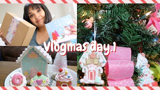 Vlogmas day 1| Christmas Decor &amp; Advent Calendars 🎄#vlogmas2023#plannervlogmas